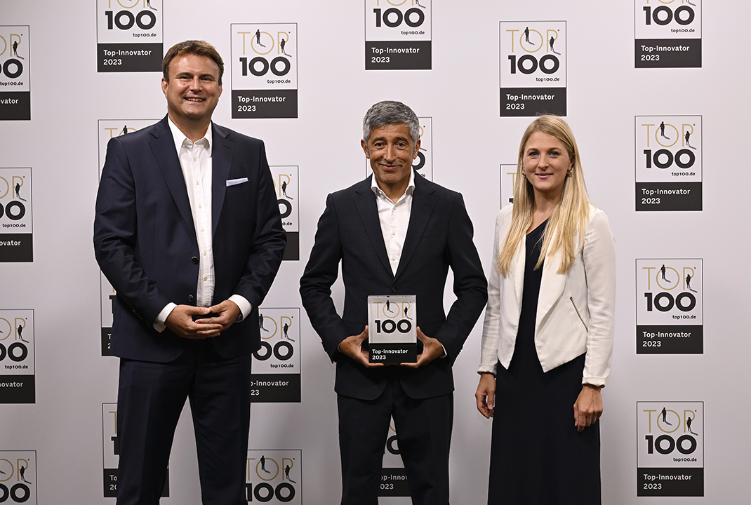 data modul als top 100 innovator ausgezeichnet