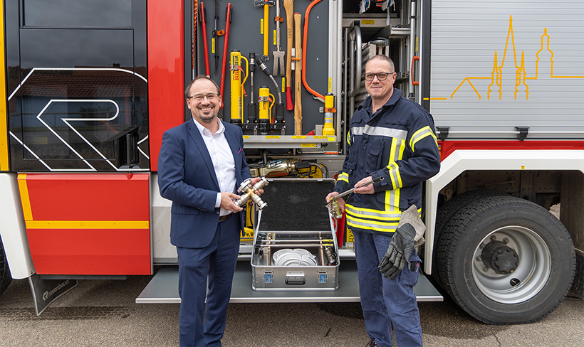 DATA MODUL supports fire brigade of Weikersheim