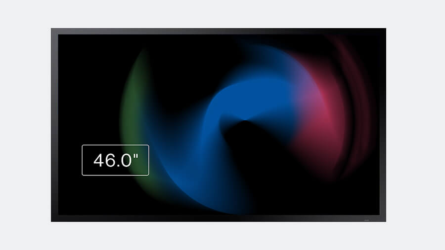 digital signage outdoor monitor samsung oh46b-s