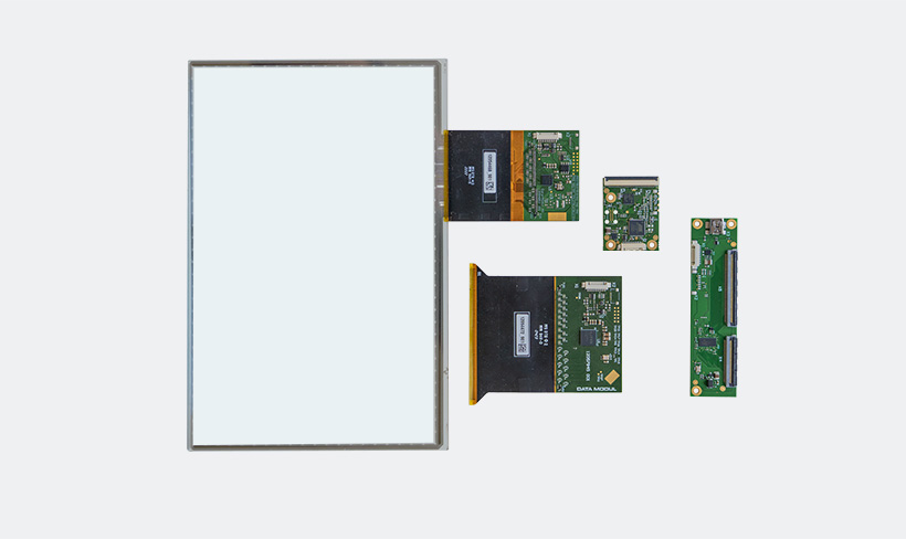 touch controller data modul