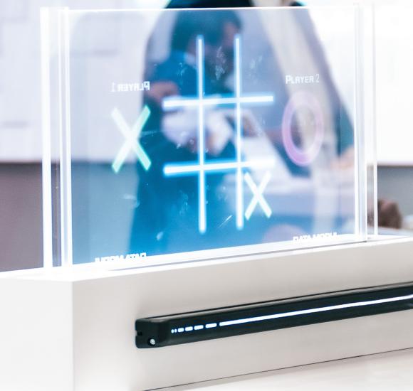 Transparent TFT display