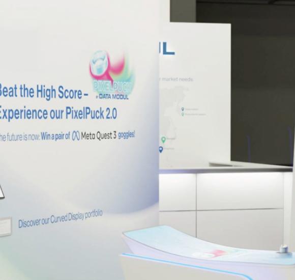 Embedded World 55" J-Curved Monitor
